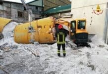 Incidente mortale sul lavoro a Luni, morto un operaio incidente mortale Luni
