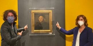 Maurizio Lastrico a Palazzo Lomellino per il #SelfieconColombo