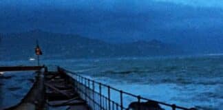 Portofino – Strada chiusa e danneggiata, era appena stata ricostruita strada Portofino danneggiata