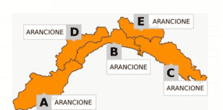 Maltempo in Liguria, Allerta Arancione per temporali sino alle 16