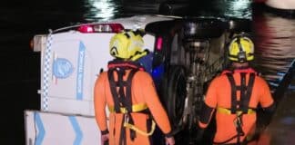 La Spezia – Auto in mare a Fossamastra fossamastra auto in mare