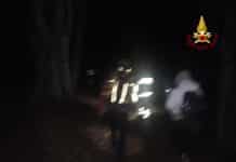 Cercano il cane e si perdono tra i boschi del Brugneto, due giovani salvate grazie al cellulare vigili fuoco ricerca disperso