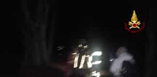 Ragazzo cade dalle mura di Forte Begato di notte, soccorso nella notte vigili fuoco ricerca disperso