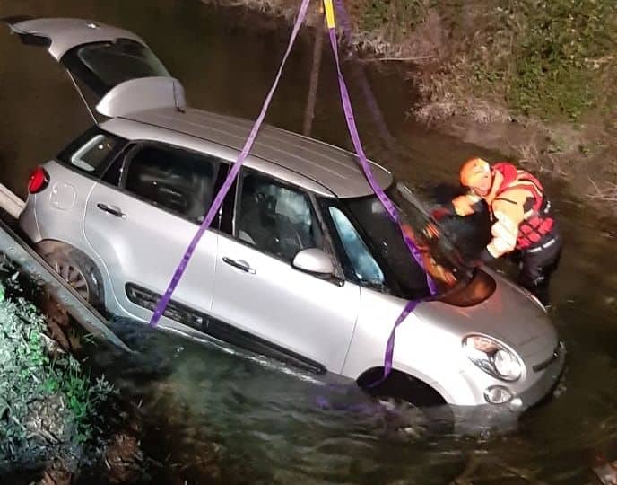 auto canale sarzana vigili del fuoco