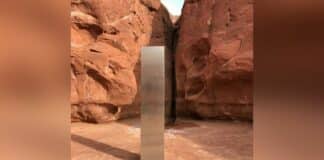 Misterioso monolite metallico nel deserto dello Utah, Ufo o opera d’Arte? monolite Utah