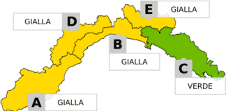 Allerta Gialla per temporali sino alle 18 allerta meteo