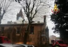Incendio al Santuario della Madonna delle Grazie a Voltri – VIDEO