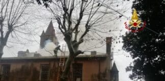 Incendio al Santuario della Madonna delle Grazie a Voltri – VIDEO