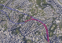 Castelletto – Lavori per il nodo ferroviario, i residenti: “Continuiamo a non avere risposte” mappa, google maps, visione aerea, cantiere, scavo
