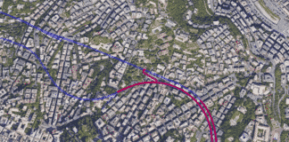 Castelletto – Lavori per il nodo ferroviario, i residenti: “Continuiamo a non avere risposte” mappa, google maps, visione aerea, cantiere, scavo