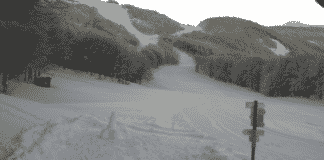 Torna la scultura fallica a Santo Stefano d’Aveto sommersa dalla neve statua fallica santo stefano aveto