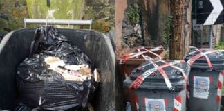 Recco – Abbandonano rifiuti edili nei cassonetti: raffica di multe e denunce multe cassonetti