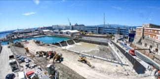 Il novo waterfont di Levante progettato da Renzo Piano nel video di Drone Genova