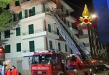 Riva Trigoso – Incendio in abitazione, due intossicati dal fumo incendio Riva Trigoso