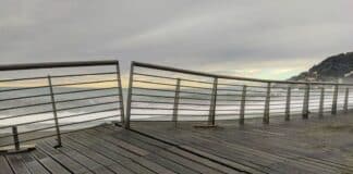 Voltri – Nuovi danni della mareggiata alla passeggiata a mare passeggiata mare voltri