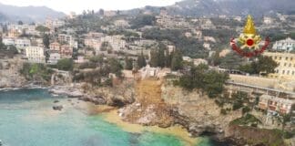 Crollo del cimitero di Camogli, Carabinieri acquisiscono documenti sui cantieri crollo cimitero camogli