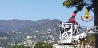 Crollo al cimitero di Camogli, posizionati i sensori sulla falesia – FOTO