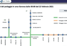 Autostrade – Ampliata la rete di agevolazione dei pedaggi. Esenzione totale per Arenzano e Masone