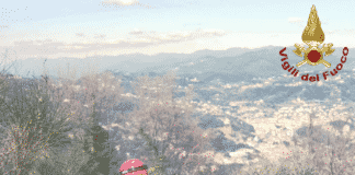 Si perdono nei boschi a Ceppo, coppia salvata dai Vigili del Fuoco