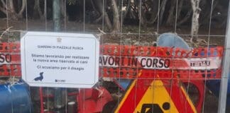 Quinto – Nuova area di sgambatura cani di piazzale Rusca: al via il lavori