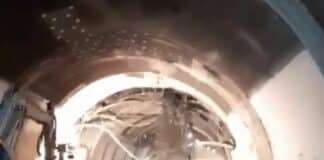 Crolla la volta di una galleria a Chiavari, ma è un intervento programmato – VIDEO crollo galleria della Moranda