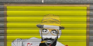 Paura e vaccino a Las Zenas, Bassetti come Johnny Depp nel murales di Stevo – FOTO ,urales Matteo bassetti