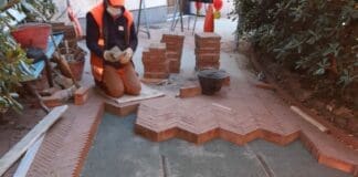 Nervi – Prosegue il restauro della pavimentazione della passeggiata