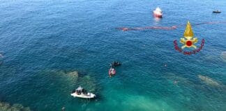 Crollo del cimitero di Camogli, continua la ricerca delle salme