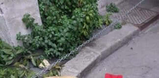 Sampierdarena – Corona per Buranello profanata nel giorno della Liberazione