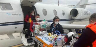 Genova, bambino ustionato a Sassari in aereo per il ricovero al Gaslini