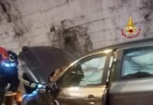 Autostrade – Scontro frontale sulla A12, due feriti e strada chiusa