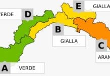 Maltempo in Liguria, nuova Allerta Arancione per domani, sabato 4 novembre allerta pioggia lunedì 12 aprile
