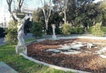 Giardini di Brignole, la strage di alberi non è l’unica fonte di degrado fontana giardini brignole