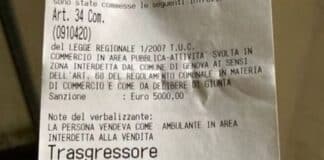 Ambulante abusivo multato a Corvetto, già raccolti 6mila euro per pagare la sanzione multa venditore ambulante
