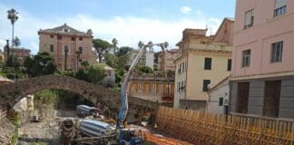 Tonnellate di cemento armato nel greto del torrente Nervi, Piciocchi: serve per proteggere le persone torrente Nervi cementificazione