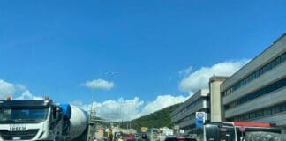 Ancora traffico nel caos in Valbisagno tra cantieri e restringimenti Traffico Valbisagno