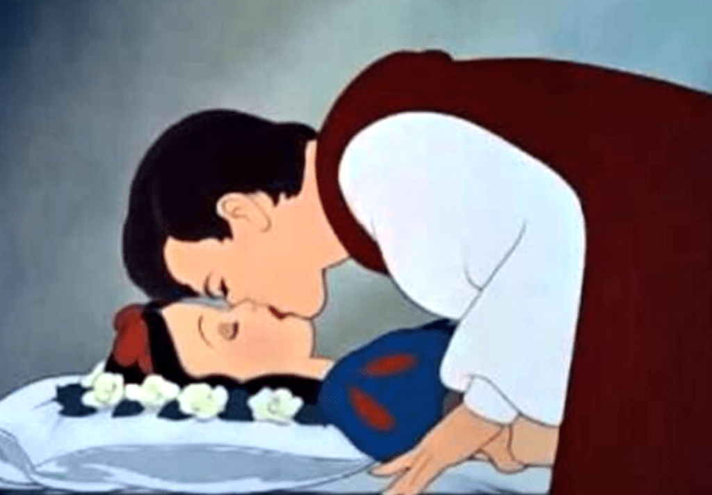 Biancaneve bacio rubato Principe Azzurro