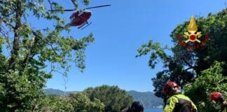 Portofino, giardiniere cade dal tetto della veranda: interviene l’elisoccorso