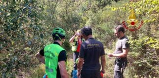 Turista si infortuna sui sentieri di Moneglia, soccorso dall’elicottero