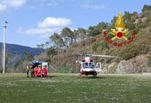 La Spezia – Scontro tra moto e auto, interviene l’elisoccorso