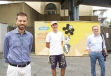 Al Porto Antico un murale e un romanzo per far conoscere la Flying Angels Foundation Flying Angels