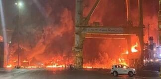 Dubai, forte esplosione al largo del porto Dubai esplosione