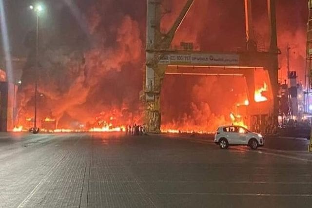 Dubai esplosione