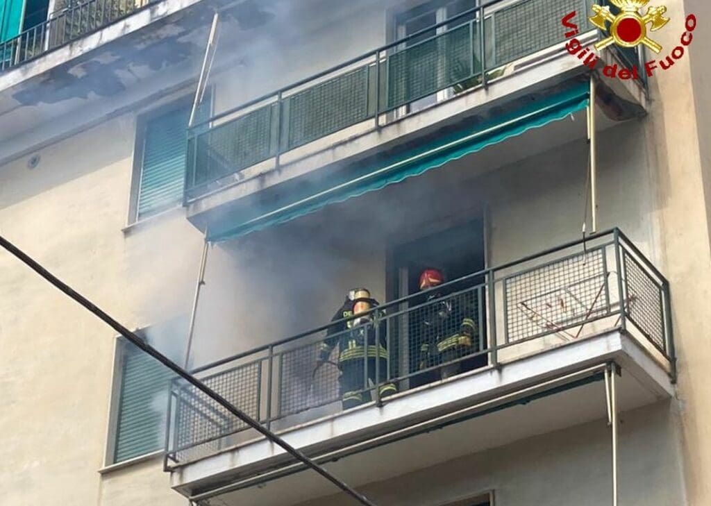 Incendio Levanto