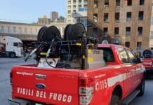 Incendi in Calabria, anche i Vigili del Fuoco di Genova partecipano alle operazioni