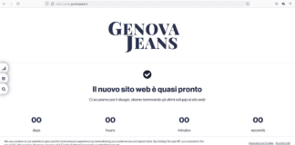 GenovaJeans, a due settimane dall’evento il sito web è ancora in manutenzione GenovaJeans