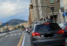 Genova – Lavori in corso Gastaldi, auto a passo d’uomo