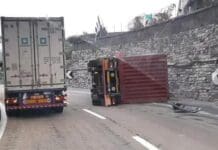 Autostrade – Ancora un camion ribaltato in A7, code tra Busalla e Bolzaneto