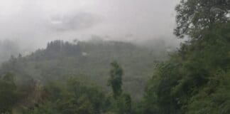 Maltempo in Liguria, crollata parte della strada del Bresca