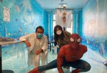 Il giornale più diffuso al mondo incontra lo Spiderman savonese degli ospedali pediatrici